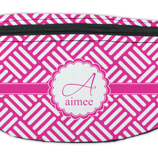 Square Weave Fanny Pack - Closeup