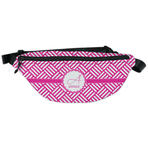 Custom Square Weave Fanny Pack - Classic Style (Personalized)