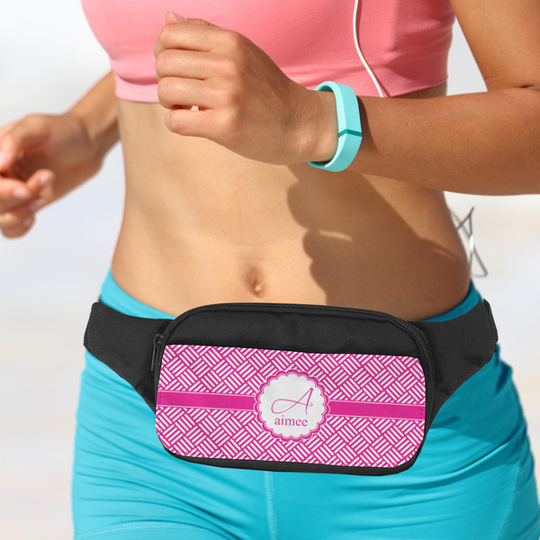 Square Weave Fanny Packs - LIFESTYLE
