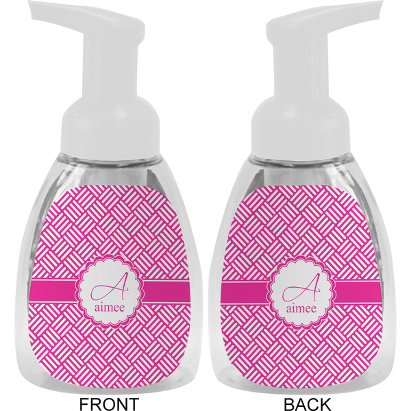 Square Weave Foam Soap Bottle Approval - White