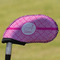 Square Weave Golf Club Cover - Front