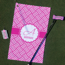 Square Weave Golf Towel Gift Set (Personalized)