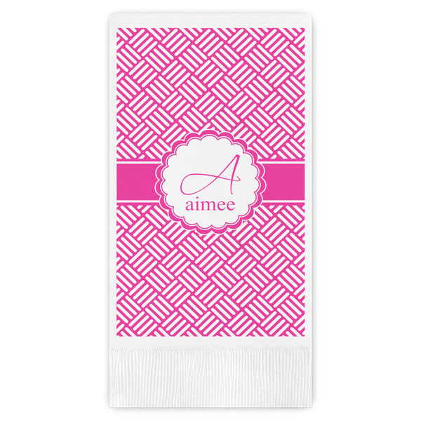 Custom Square Weave Guest Paper Towels - Full Color (Personalized)
