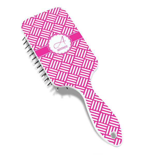Square Weave Hair Brush - Angle View