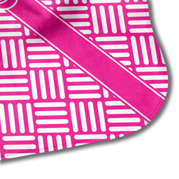 Square Weave Hooded Baby Towel- Detail Corner