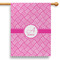 Square Weave 28" House Flag (Personalized)