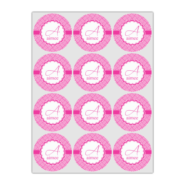 Square Weave Icing Circle - Small - Set of 12