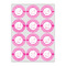 Square Weave Icing Circle - Small - Set of 12