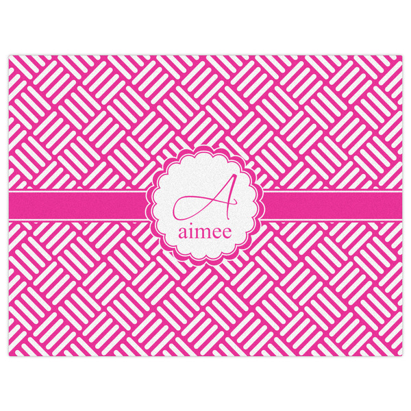 Square Weave Indoor / Outdoor Rug - 6'x8' - Front Flat