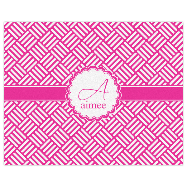 Square Weave Indoor / Outdoor Rug - 8'x10' - Front Flat