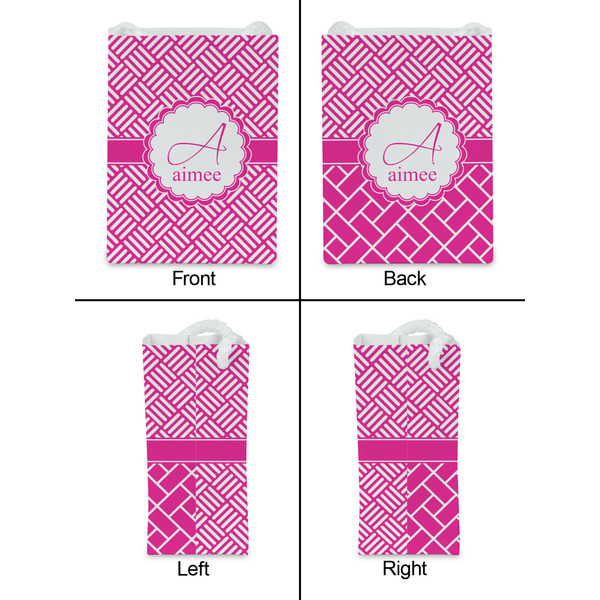 Square Weave Jewelry Gift Bag - Matte - Approval