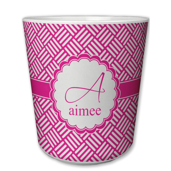 Custom Square Weave Plastic Tumbler 6oz (Personalized)