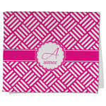 Square Weave Kitchen Towel - Poly Cotton w/ Name and Initial