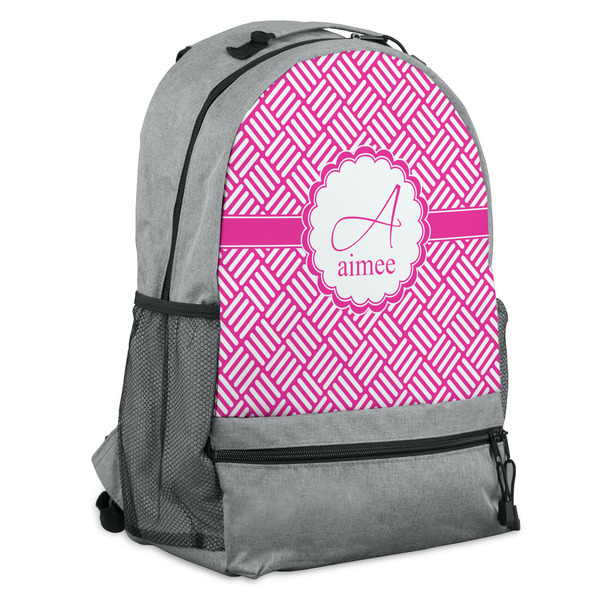Custom Square Weave Backpack (Personalized)