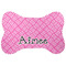Square Weave Bone Shaped Dog Food Mat (Personalized)