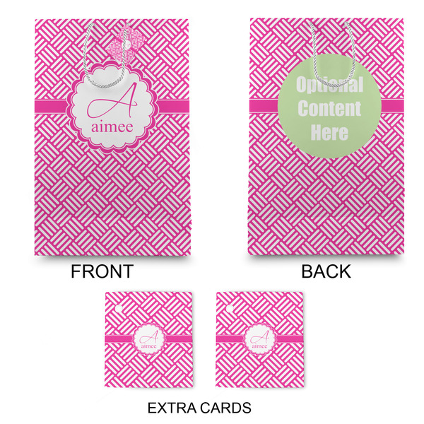 Square Weave Large Gift Bag - Approval