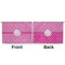Square Weave Large Zipper Pouch Approval (Front and Back)