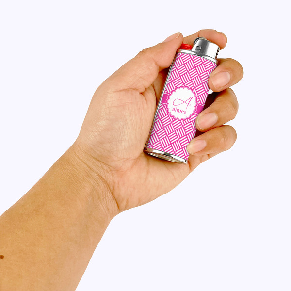 Square Weave Lighter Case - LIFESTYLE