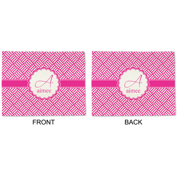 Square Weave Linen Placemat - APPROVAL (double sided)