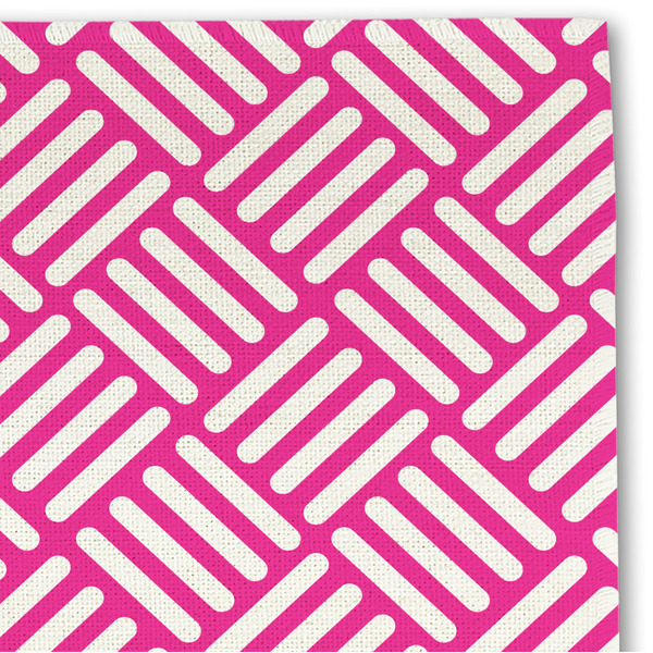 Square Weave Linen Placemat - DETAIL