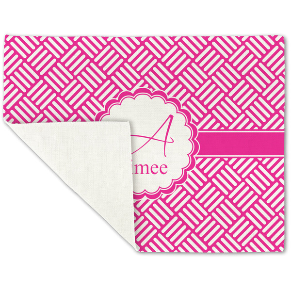 Square Weave Linen Placemat - Folded Corner (single side)