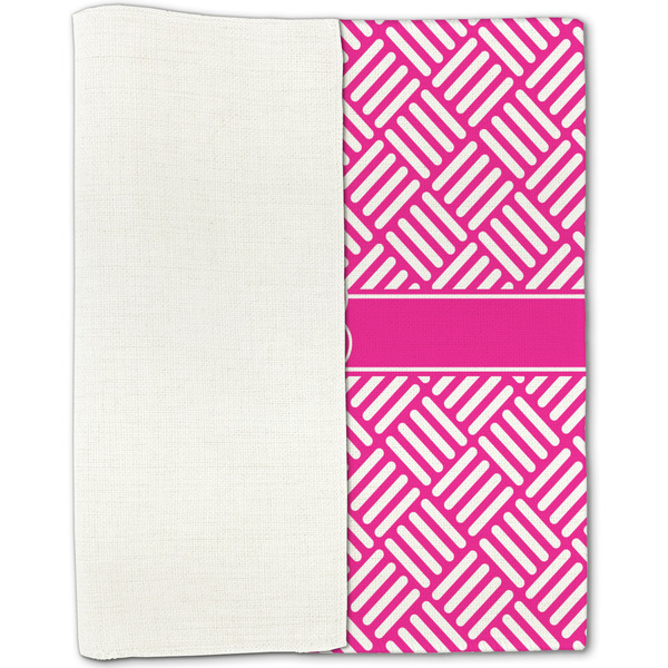 Square Weave Linen Placemat - Folded Half