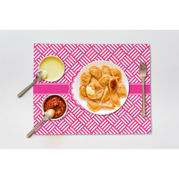 Square Weave Linen Placemat - Lifestyle (single)