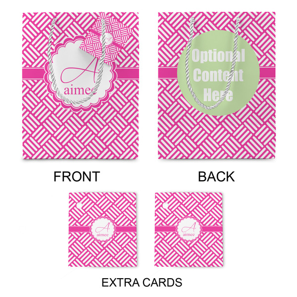 Square Weave Medium Gift Bag - Approval