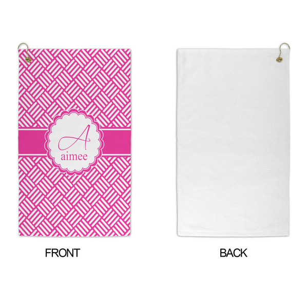 Square Weave Microfiber Golf Towels - APPROVAL