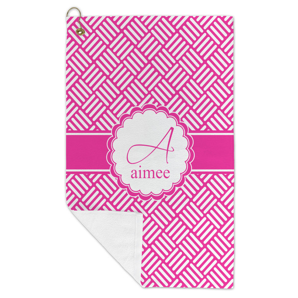 Square Weave Microfiber Golf Towels - FOLD