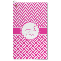 Square Weave Microfiber Golf Towel (Personalized)