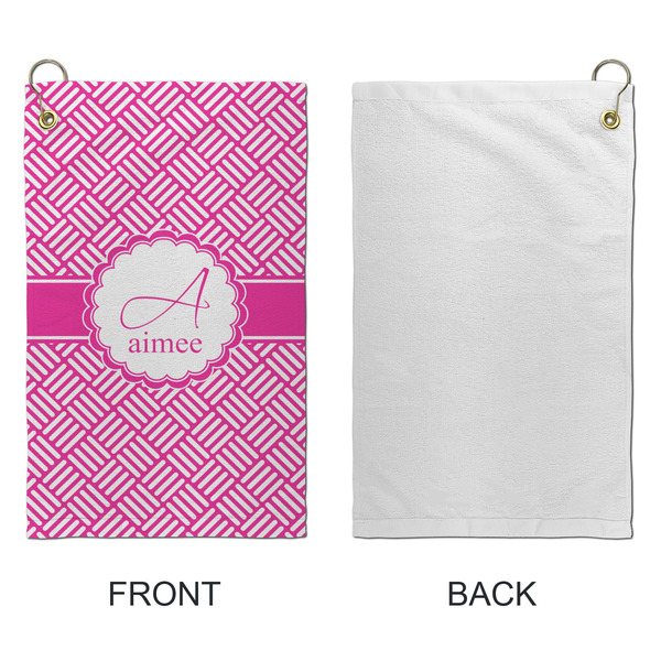 Square Weave Microfiber Golf Towels - Small - APPROVAL