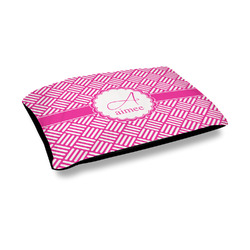 Square Weave Outdoor Dog Bed - Medium (Personalized)