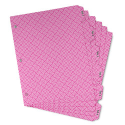 Square Weave Binder Tab Divider - Set of 6 (Personalized)