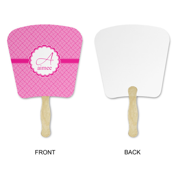 Square Weave Paper Fans - Approval