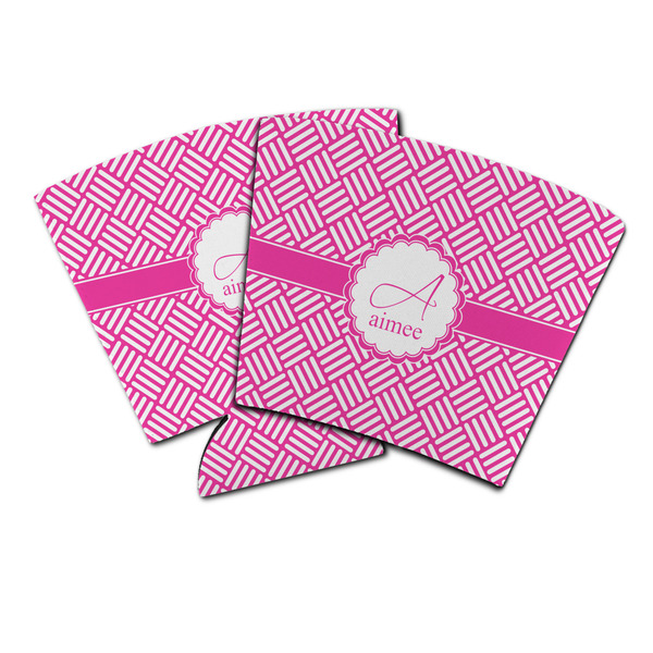 Custom Square Weave Party Cup Sleeve (Personalized)