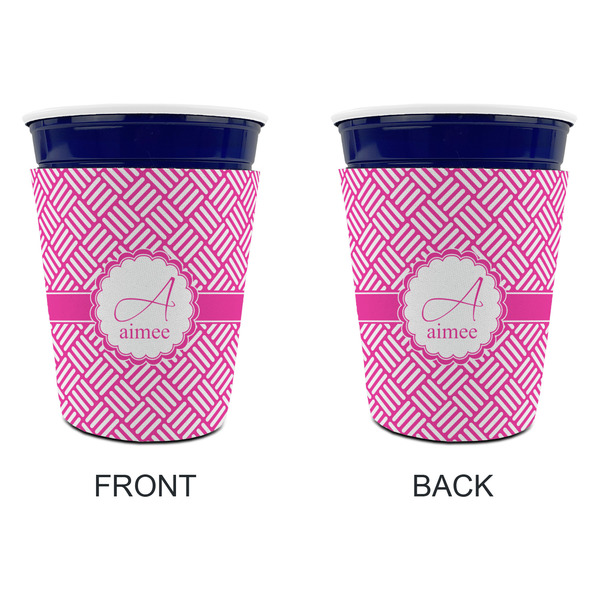 Square Weave Party Cup Sleeves - without bottom - Approval