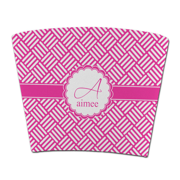 Custom Square Weave Party Cup Sleeve - without bottom (Personalized)