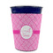 Square Weave Party Cup Sleeves - without bottom - FRONT (on cup)