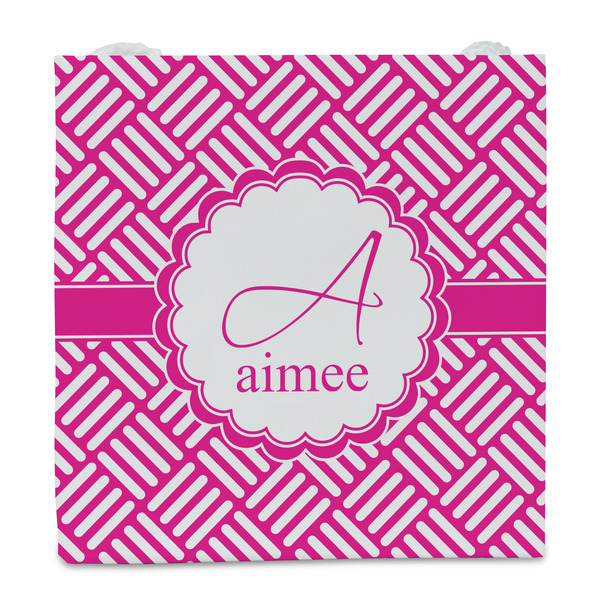 Square Weave Party Favor Gift Bag - Gloss - Front