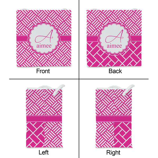 Square Weave Party Favor Gift Bag - Matte - Approval