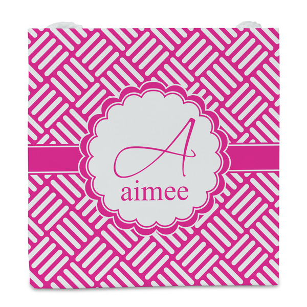Square Weave Party Favor Gift Bag - Matte - Front