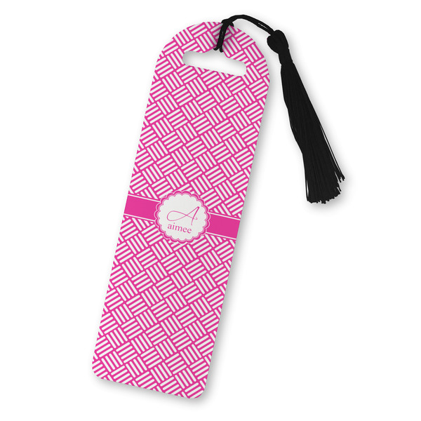Custom Square Weave Plastic Bookmark (Personalized)