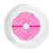 Square Weave Plastic Party Dinner Plates - Approval