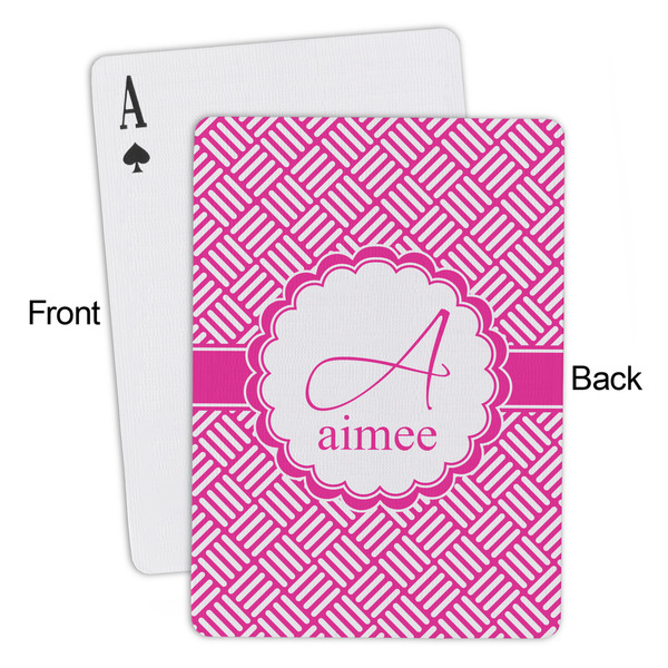 Square Weave Playing Cards - Approval