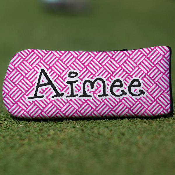 Custom Square Weave Blade Putter Cover (Personalized)