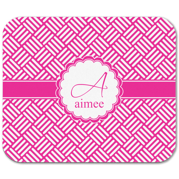 Square Weave Rectangular Mouse Pad - APPROVAL