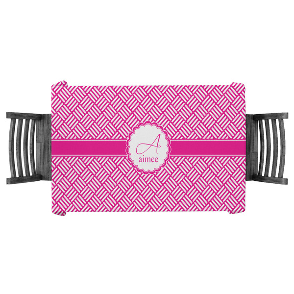 Custom Square Weave Tablecloth - 58"x58" (Personalized)