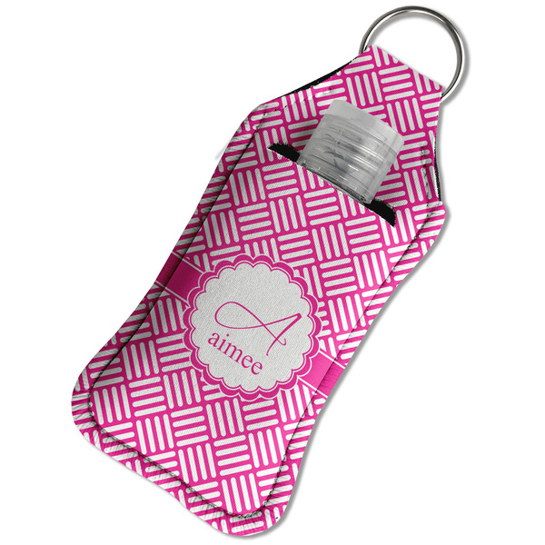 Square Weave Sanitizer Holder Keychain - Large in Case