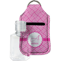 Square Weave Hand Sanitizer & Keychain Holder - Small (Personalized)